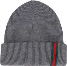 Carica l'immagine nel visualizzatore di Gallery, Cappello in lana con dettaglio Web