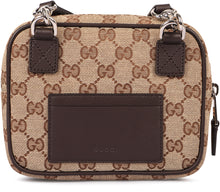 Carica l'immagine nel visualizzatore di Gallery, Mini-bag GG in canvas