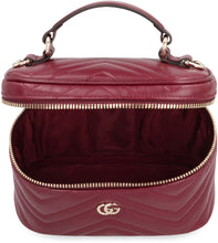 Carica l'immagine nel visualizzatore di Gallery, Mini borsa a mano GG Marmont in pelle