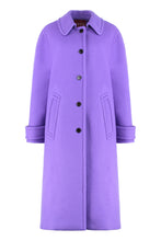 Carica l'immagine nel visualizzatore di Gallery, Cappotto in lana cashmere compatta