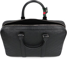 Load image into Gallery viewer, Document bag GG Emblem large