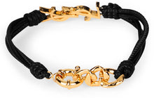 Carica l'immagine nel visualizzatore di Gallery, Bracciale in pelle con logo