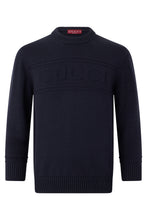 Carica l'immagine nel visualizzatore di Gallery, Maglione di cotone e lana con intarsio