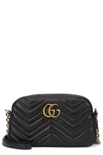 Carica l'immagine nel visualizzatore di Gallery, Borsa GG Marmont Gucci in nappa chevron