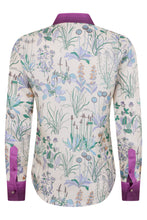 Load image into Gallery viewer, Floral silk shirt