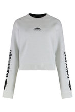 Carica l'immagine nel visualizzatore di Gallery, Maglione girocollo in maglia di lana double face