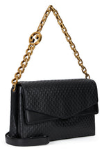 Carica l'immagine nel visualizzatore di Gallery, Borsa in pelle con monogram GG goffrato