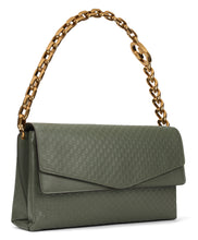 Carica l'immagine nel visualizzatore di Gallery, Borsa in pelle con monogram GG goffrato