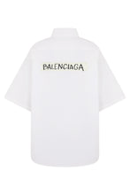 Load image into Gallery viewer, Oversized Shirt with Short Sleeves