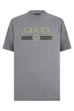 Carica l'immagine nel visualizzatore di Gallery, T-shirt in cotone con logo stampato