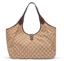 Carica l'immagine nel visualizzatore di Gallery, Borsa Gucci Mercato media in tessuto