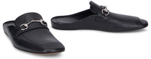 Carica l'immagine nel visualizzatore di Gallery, Slippers in pelle con horsebit