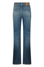 Carica l'immagine nel visualizzatore di Gallery, Jeans dritti in denim di cotone