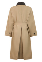 Load image into Gallery viewer, Trench with woven collar