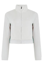 Load image into Gallery viewer, Zip hoodie in cotton ribbed jersey