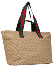 Carica l'immagine nel visualizzatore di Gallery, Borsa tote in tela monogram