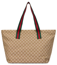 Carica l'immagine nel visualizzatore di Gallery, Borsa tote in tela monogram