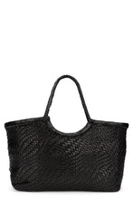 Carica l'immagine nel visualizzatore di Gallery, Borsa shopper in pelle intrecciata