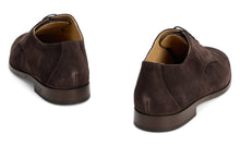 Carica l'immagine nel visualizzatore di Gallery, Scarpe stringate in pelle scamosciata