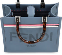 Carica l'immagine nel visualizzatore di Gallery, Borsa shopping Sunshine small in pelle