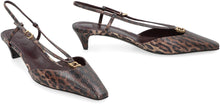 Carica l'immagine nel visualizzatore di Gallery, Slingback Fendi FFold in pelle
