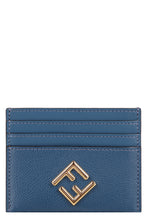 Carica l'immagine nel visualizzatore di Gallery, Portacarte FF Diamonds in pelle con logo