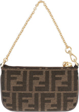 Carica l'immagine nel visualizzatore di Gallery, Pouch Baguette in tessuto jacquard