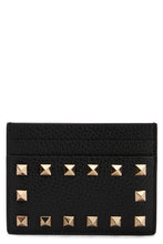 Carica l'immagine nel visualizzatore di Gallery, Portacarte in pelle con borchie