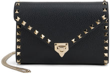 Carica l'immagine nel visualizzatore di Gallery, Borsa a tracolla Rockstud mini in pelle