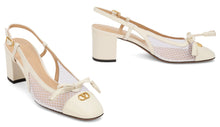 Load image into Gallery viewer, Slingback with kitten heel