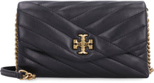 Load image into Gallery viewer, Kira quilted leather wallet on chain