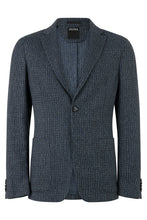 Load image into Gallery viewer, Single-breasted jacket in a cashmere-linen blend