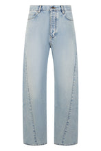 Load image into Gallery viewer, Denim Pants With Loose Fit