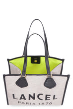 Carica l'immagine nel visualizzatore di Gallery, Tote bag in juta e pelle