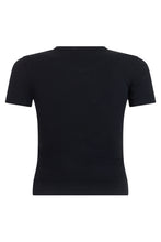 Load image into Gallery viewer, T-shirt in stretch cotton with Oval D logo