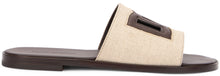 Carica l'immagine nel visualizzatore di Gallery, Slippers in tela con logo