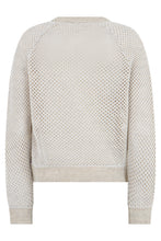 Carica l'immagine nel visualizzatore di Gallery, Maglione girocollo in maglia traforata