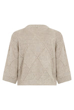 Carica l'immagine nel visualizzatore di Gallery, Maglione a girocollo in maglia con paillettes