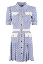 Carica l'immagine nel visualizzatore di Gallery, Abito chemisier stampato