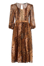 Carica l'immagine nel visualizzatore di Gallery, Abito in crêpe stampato