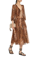 Carica l'immagine nel visualizzatore di Gallery, Abito in crêpe stampato