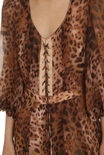 Carica l'immagine nel visualizzatore di Gallery, Abito in crêpe stampato