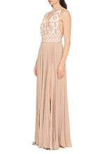 Load image into Gallery viewer, Red Carpet dress with embroidery