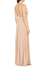 Load image into Gallery viewer, Red Carpet dress with embroidery