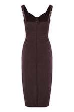 Carica l'immagine nel visualizzatore di Gallery, Abito bustier in tessuto bielastico