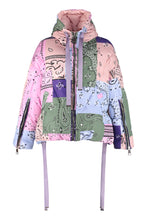 Load image into Gallery viewer, Puff Khris printed down jacket