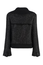 Carica l'immagine nel visualizzatore di Gallery, Giacca bomber in maglia