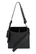 Load image into Gallery viewer, Medium Belted Hobo bag in leather