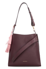 Load image into Gallery viewer, Medium Belted Hobo bag in leather