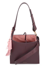 Load image into Gallery viewer, Medium Belted Hobo bag in leather